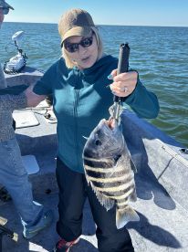 Sheephead and trout whats on the menu