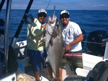 Amberjack dinner is serve