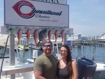 Cinnsational couple after their 4hr trip