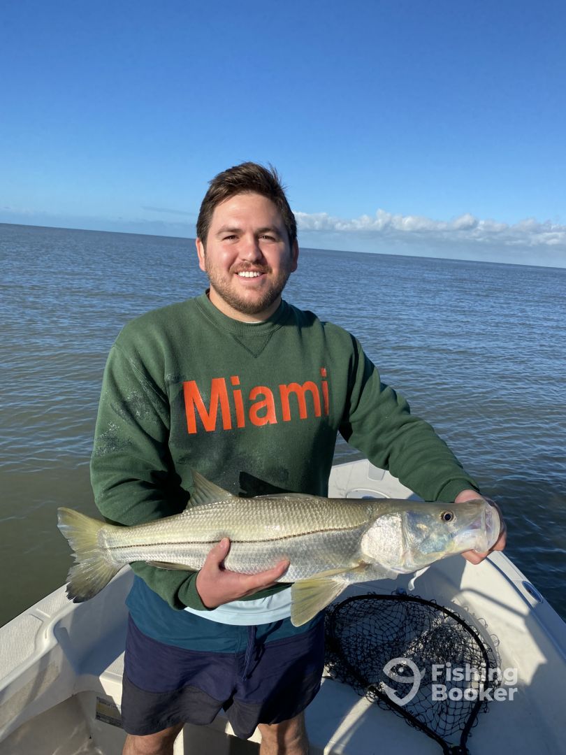Justins first snook