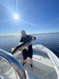 Great morning charter on the striped ba