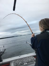 Fishings on fire! 