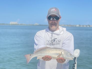 Fun fishing in the bay