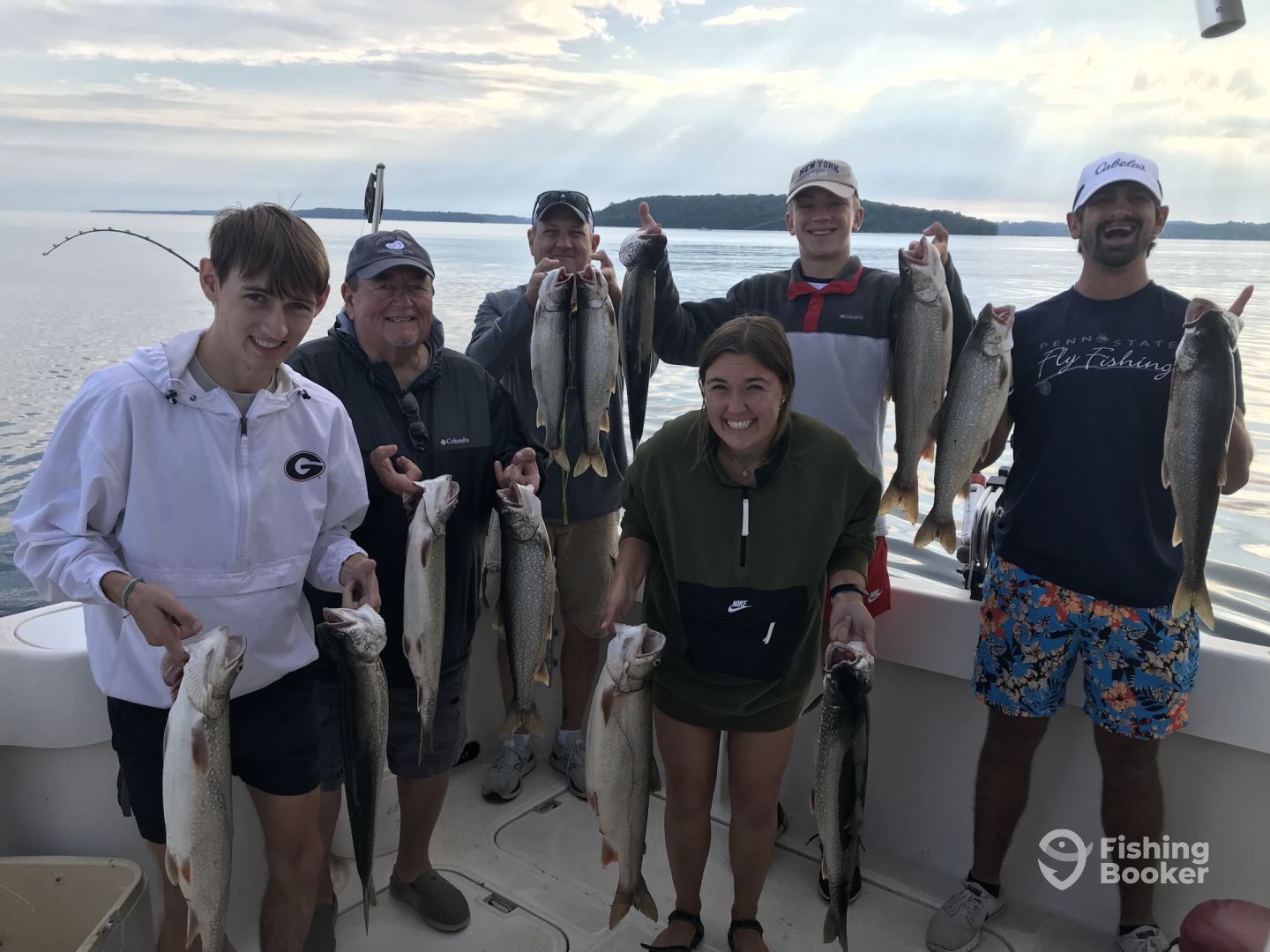Great lake trout fishing!