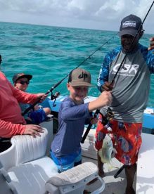 Reef fishing always perfect for the kids ?