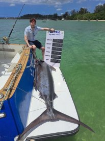 Blue Marlin 333 Lbs Albion Mauritius