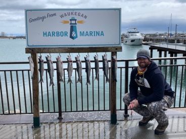 Waukegan Report 4/30/23 AM - Spring Coho