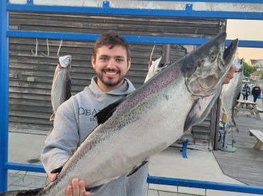 Summer fishing is now here in Sheboygan