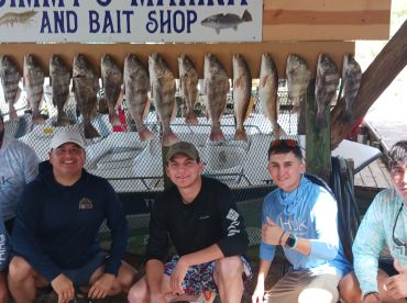 Limits of black drum and several Reds al
