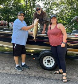 granddaughters first walleye
