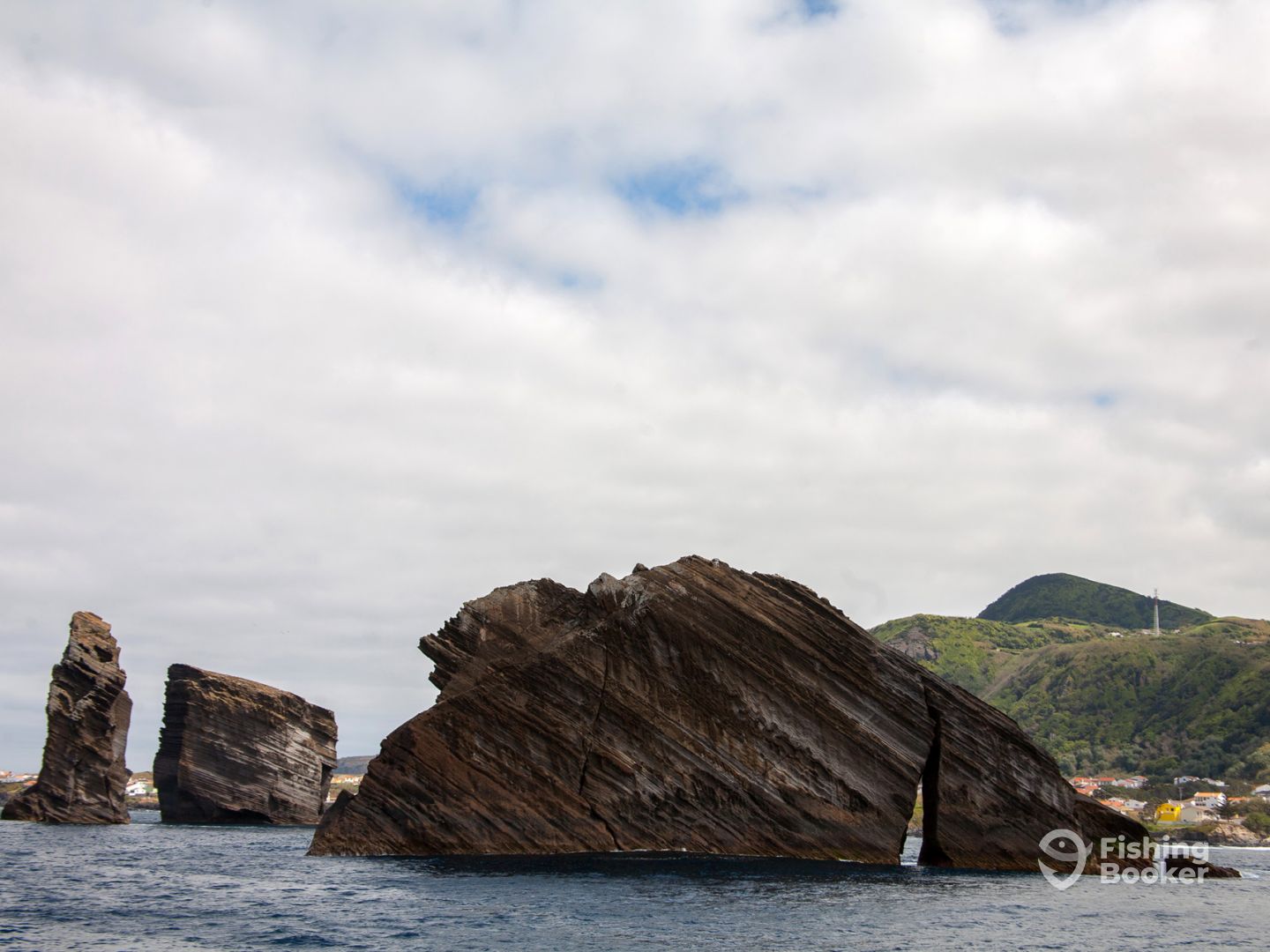 Mosteiros islet , about 1 mile from the coast