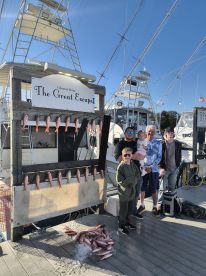 4-hour bottom fishing trip with a limit 