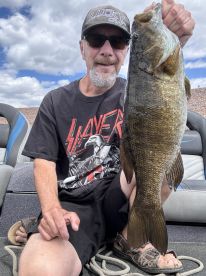 Smallmouth are waking up with these warm