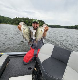 Crappie Bite Is On Fire On Jordan Lake!