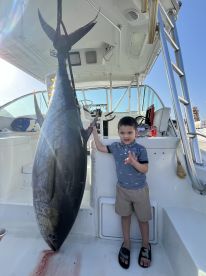 14 june tuna   210 pounds  