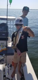 The seatrout bite has been red hot wirh 