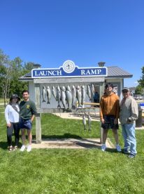 Salmon fishing is on fire right now!  