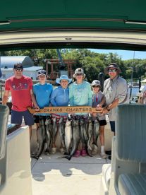 Salmon fishing is red hot on Lake Ontari