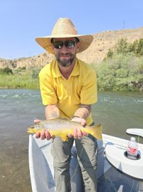 The Beaverhead River has been on fire! C