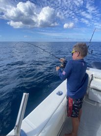 Enjoyed hooking some triggerfish on the bottom!