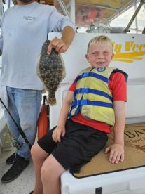 Late August fishing with kids