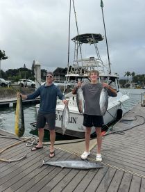 mahimahi, wahoo, skipjack tuna