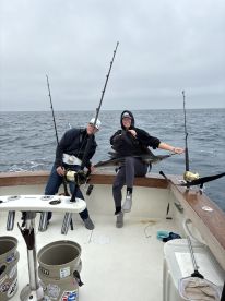 Cold weather means sailfish bites!