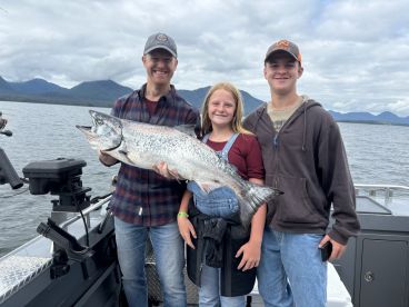 Ketchikans top rated salmon charter!