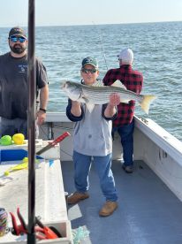 Striped bass fishing 5/3/25