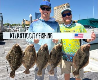 Great Back Bay Flounder Fishing! 