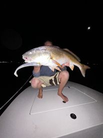 Giant trophy size tapron and bull redfis