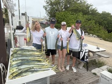 The mahi fishing offshore is heating up 