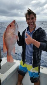 Large Mouth Nannygai for regular guest Jason