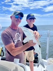 Family shark fishing trips! 
