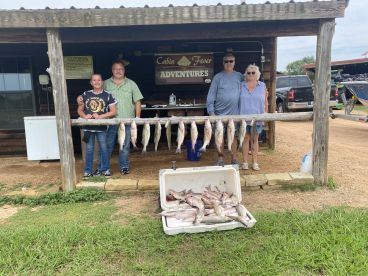 Lake Texoma Flooded Fishing 