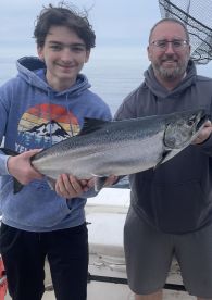 Lake Michigan is starting to turn on!!