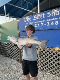 Grandson caught his first big fish