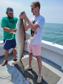 Great time on the water, and the big hammerhead was a bonus!