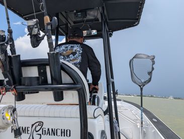 Rock star captain on the fish! 