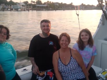 Perfect day fishing with family