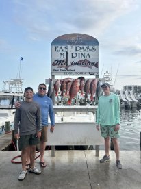 He put us on the fish.