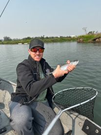 Fishing on the Bow