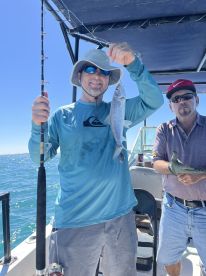 We caught over 35 fish. 