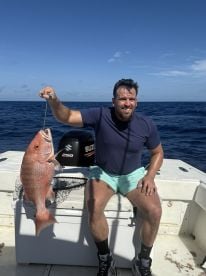 Red Snapper, Grouper and Amberjack. Huge fish! 