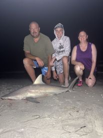 Shore shark fishing