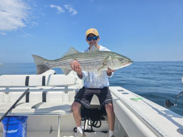 Had to work for the fish but we got them