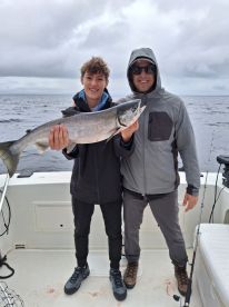 Squeezed us in & put us on the fish. 