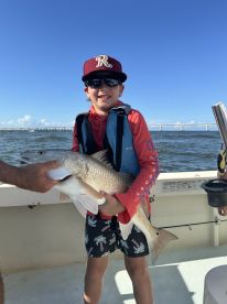 Had a Great Time, my son caught his first redfish! 