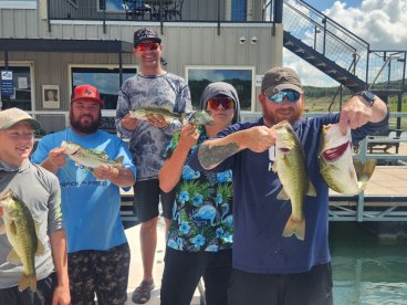 Fishing canyon lake 