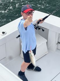 What an awesome first time salt water fishing!
